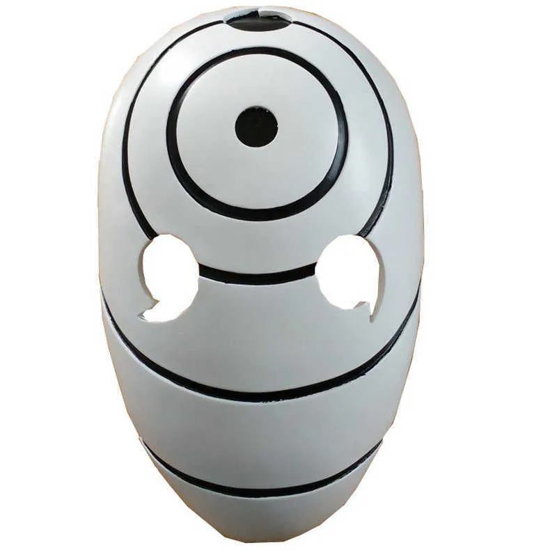 Maschera Uchiha Obito Cosplay - Resina, Regolabile, Per Adulti E Bambini - Perfect Per Halloween E Feste - Foto 3