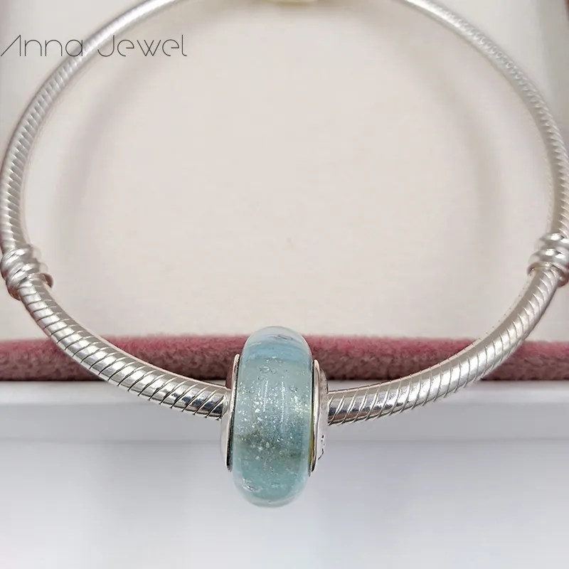 DIY Charm Armband Smycken Pandora Murano Spacer för armband gör Bangle Disiny Cinderella Bead för kvinnor Män Födelsedaggåvor Bröllopsfest 791640