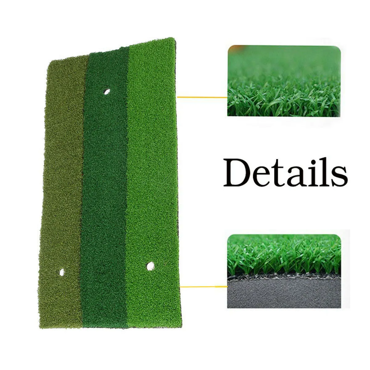 60x30 cm tappetino da golf stick esercitarsi colpendo in nylon long erba in gomma tee alimentazione esterna aiuti accessori palestra in casa fit9906976