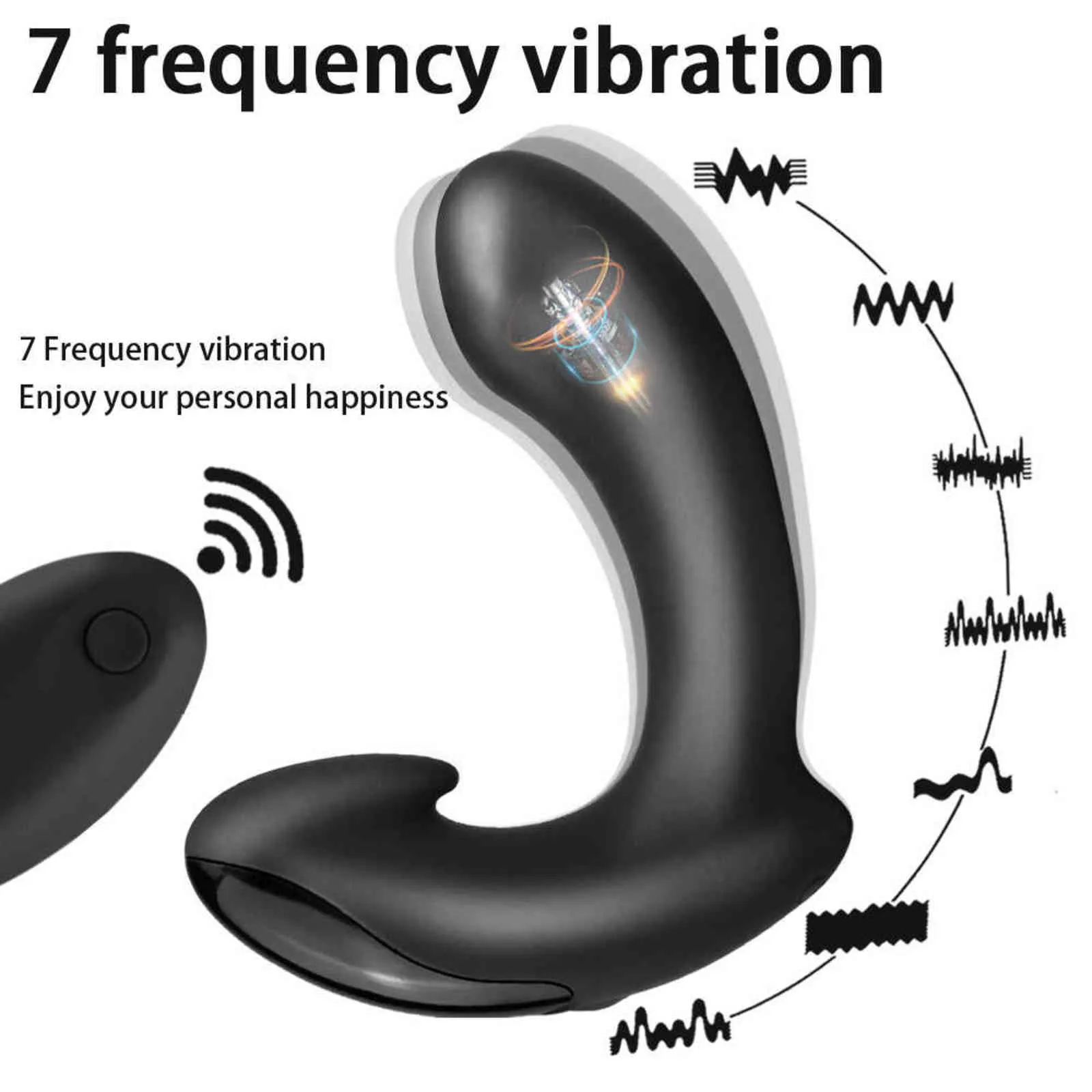 NXY Vibrators Control Anal Vibrator Prostate Massager Стимулятор Sex Toys для мужчин Дистанционная задница гей -мастурбатор 1119