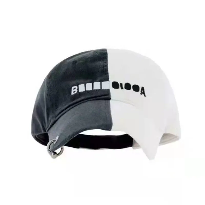 メンズクラシック野球帽の形状刺繍の手紙50/50キャップブラック/ホワイトデザイナーフィットハットの帽子女性ファッション帽子綿調節可能なHers_bags