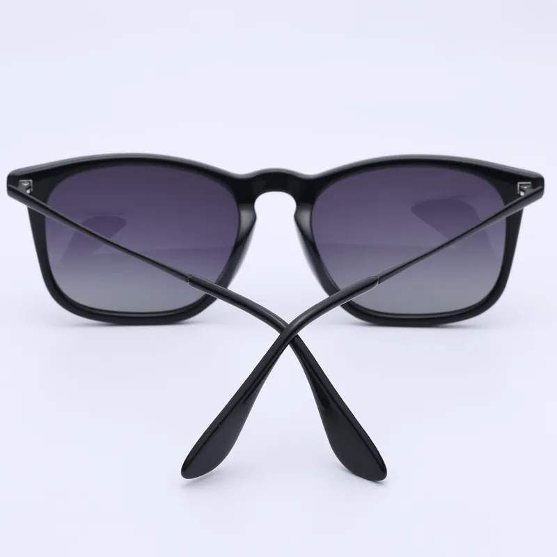 Modekris solglasögon polariserade män kvinnor solglasögon vintage solglasögon design driver glasögon uv skydd harts linser d227q