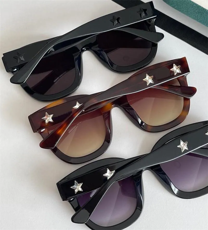 Modedesign Sonnenbrille 0208S Cat Eye Frame Einfacher Popstil UV 400 Outdoor -Schutz Brillen für Männer und Frauen Top Quality191s