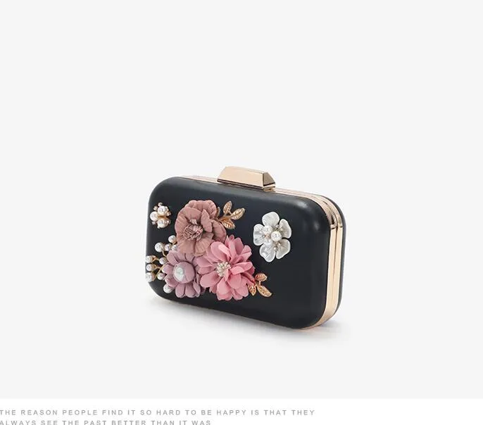 Venduto Manuale Mini fiori Cosmetici Borse borsa a tracolla Borsa a catena Messenger Alta qualità306i