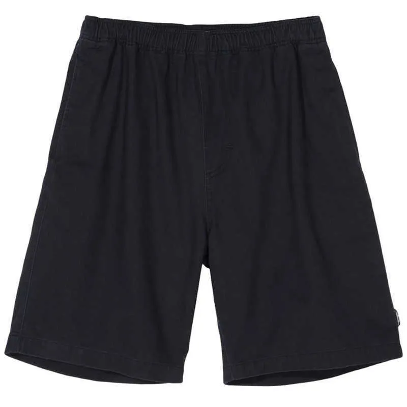 Men's Shorts Summer Daily Street Wear Sports Casual Brand Fashion Male Clothing Elastic Waist Man 210714