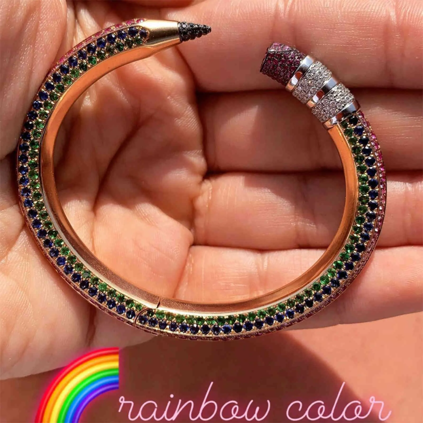 GODKI Trendy potlood ontwerpen armband manchet voor vrouwen bruiloft volledige kubieke zirkoonkristal CZ Dubai zilveren kleur partij armband 2020227r