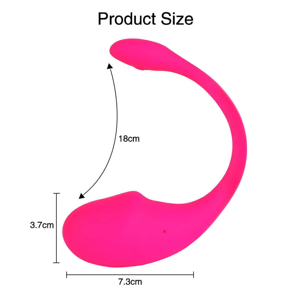 Toys Sex Toys Bluetooth Vibrator Dildos for Women Smart Phone App Control Control Magic Vibrator G Spot Clitoris Sex Toys pour couplep09237763