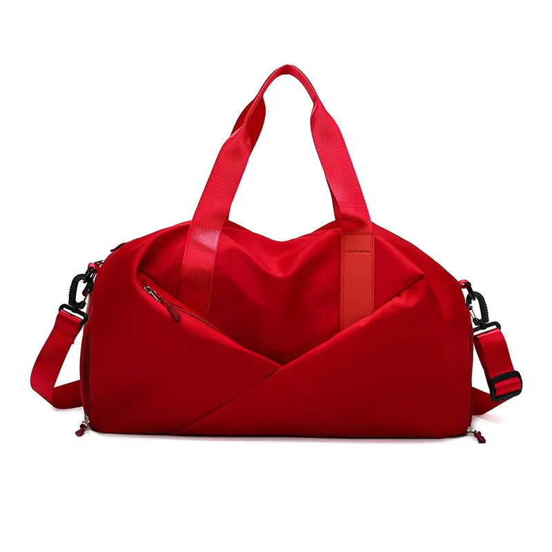 Sacs à bagages unisexes court-courrier Portable voyage sac d'exercice étanche multifonctionnel pour femmes avec séparation sèche et humide