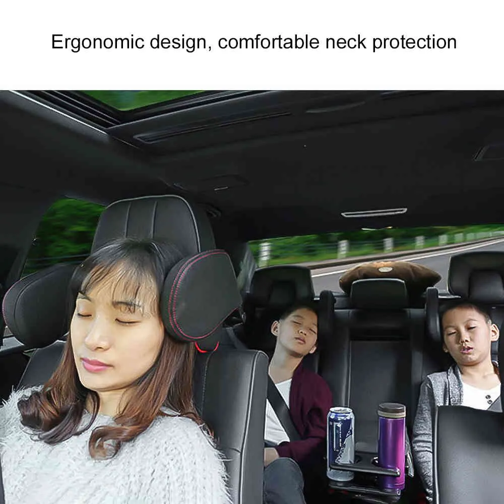 Auto Siège Tête Cou Appui-Tête Voyage Repos Oreiller Coussin Support SolutionU-forme De Voiture Oreillers Pour Enfants Adultes