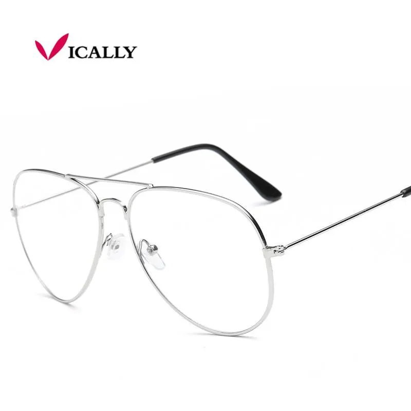 Klassieke heldere bril gouden frame vintage zonnebril dames heren optische brillen transparant oculos de grau mode zonnebril frame223i