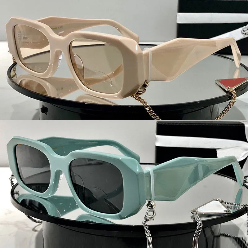 22SS officiella solglasögon A-PR17WS Designer Party Glasses Ladies Stage Style Högkvalitativ klassisk konkav-konvex tredimensionell 266Z