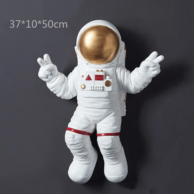 MGT Europe Originalitätsraum Astronaut Harz moderne Haus El Wall Hanging Art Decoration Dekoration Handwerk Ornamente Statue 2103692769