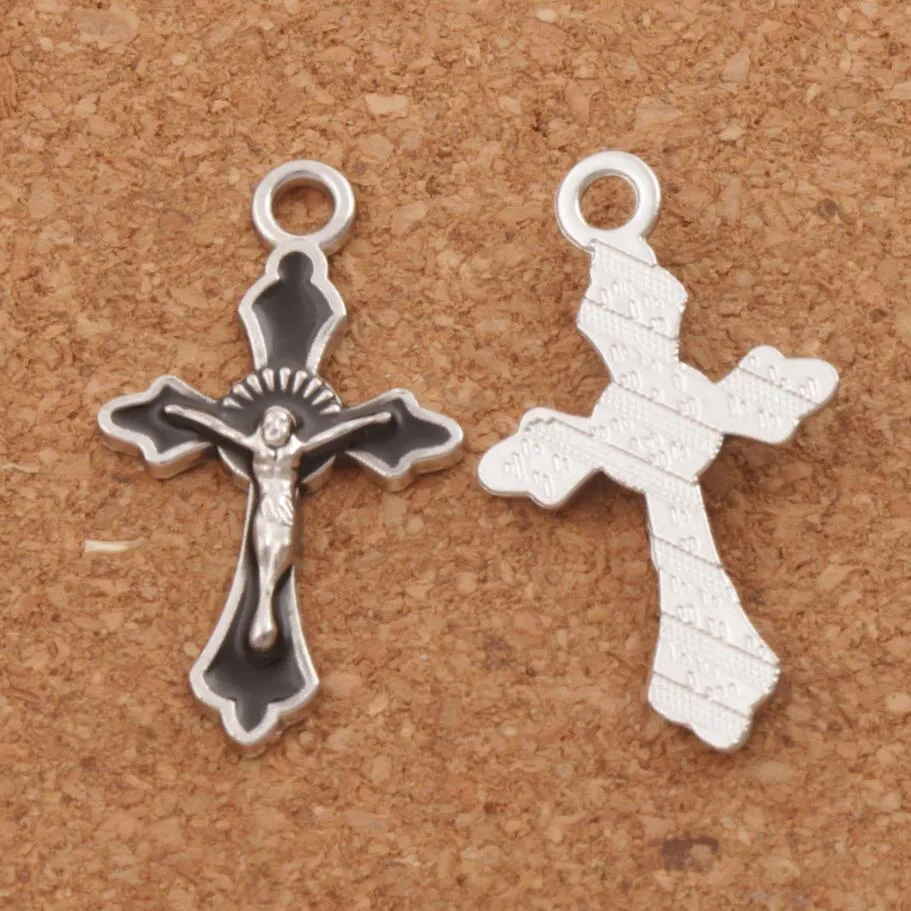 Emaille Crucifix Cross Jesus Charms Anhänger Los 