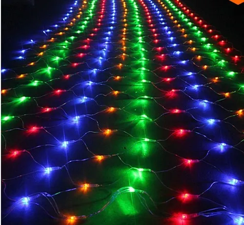 680LEDS 6M 4M Baum Mesh Decke Haus Wand Fee String Net Licht Twinkle Lampe Girlande Für Festival weihnachten Urlaub Dekoration273e