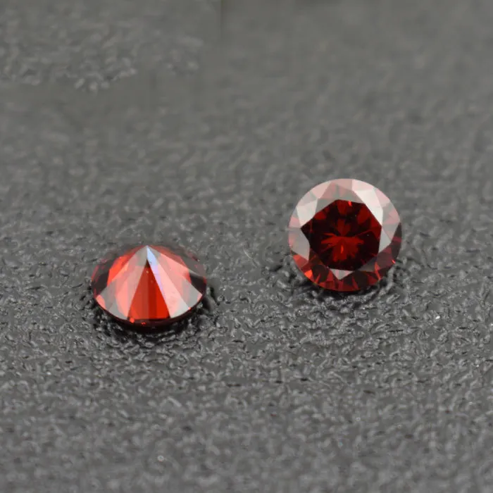 Cubic Zirconia Birthstones Round 5-10mm Jau To Dec Loose Stone For Jewelry Charms Locket mixed p2558