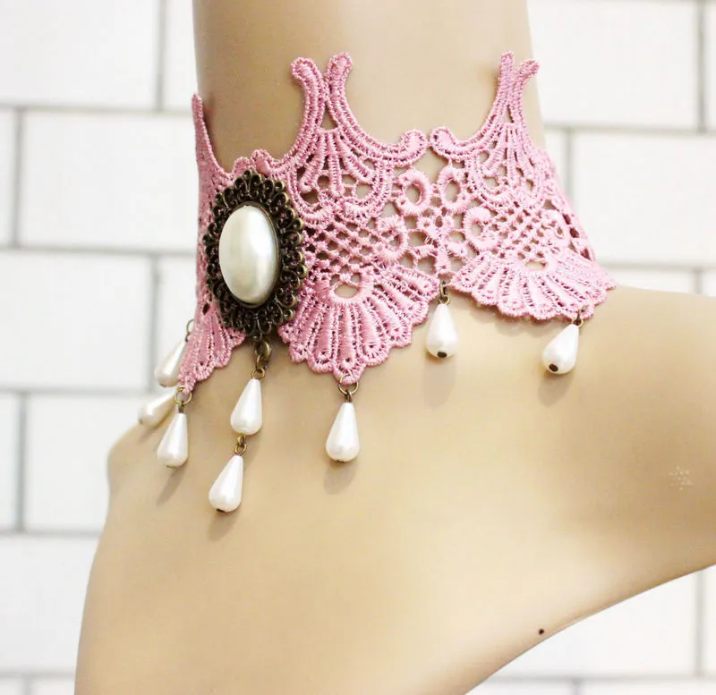 Bohemia Knit Bridal Acessórios Set Rosa Custom Made Colar De Casamento Brincos Pulseira 2016 Nova Moda Acessório De Malha Com Cristal Rhinest