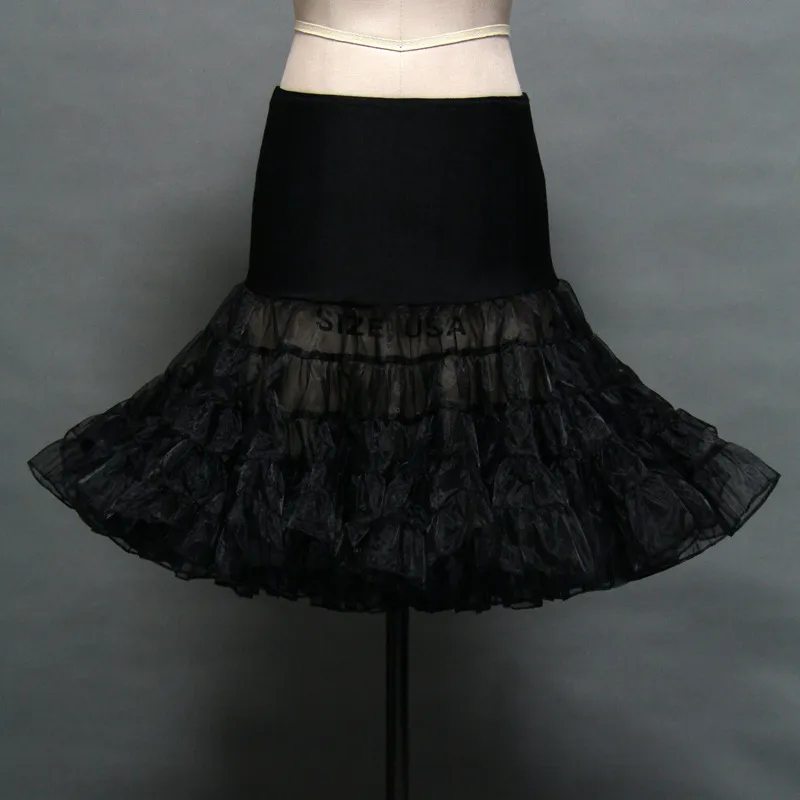 Bunte lila Petticoats der 1950er Jahre Stil Tüll nach Maß alle Farben billig auf Lager Unterrock kostenloser Versand Tüll Röcke Petticoats für Dres