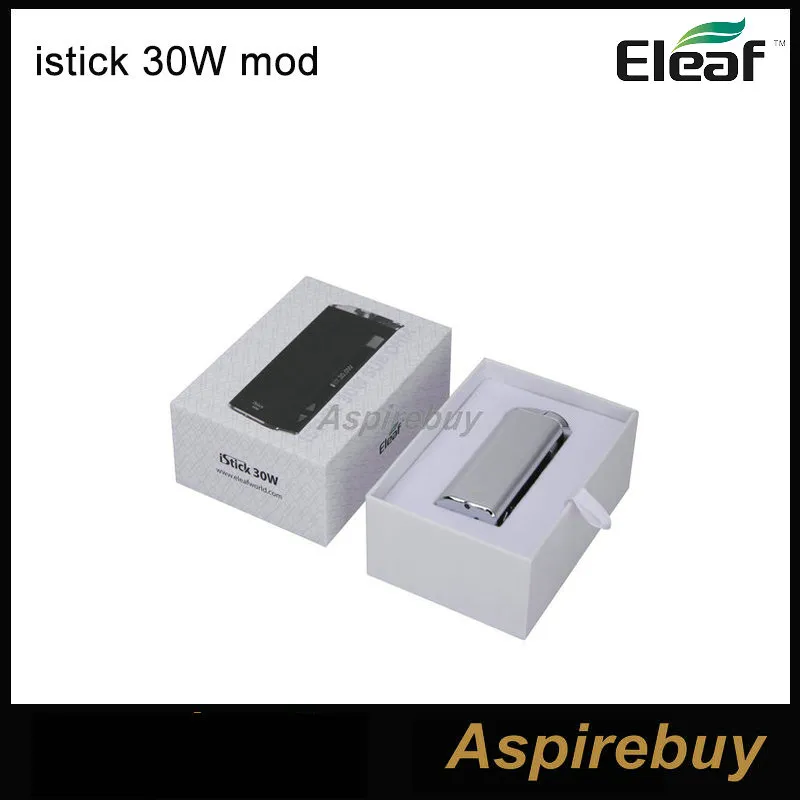 Original Ismoka Eleaf Istick 30W Full Kit 2200mAh E Cigarette Variable Voltage Wattage Sub Ohm Vapor Mods Beat Cloupor Ipv Mini 30W Box Mods