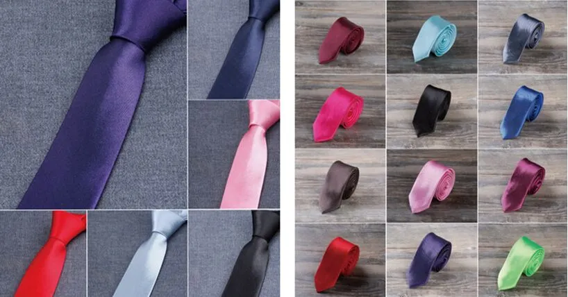 Men's Tie 8*145cm NeckTie Occupational solid color Arrow tie for Father's Day Men's business tie Christmas Gift Free FedEx