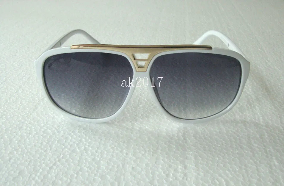 1 paio di occhiali da sole da donna di alta qualità nuovi da uomo Occhiali da sole con prove Occhiali da sole neri forniti con accessori originali262Q