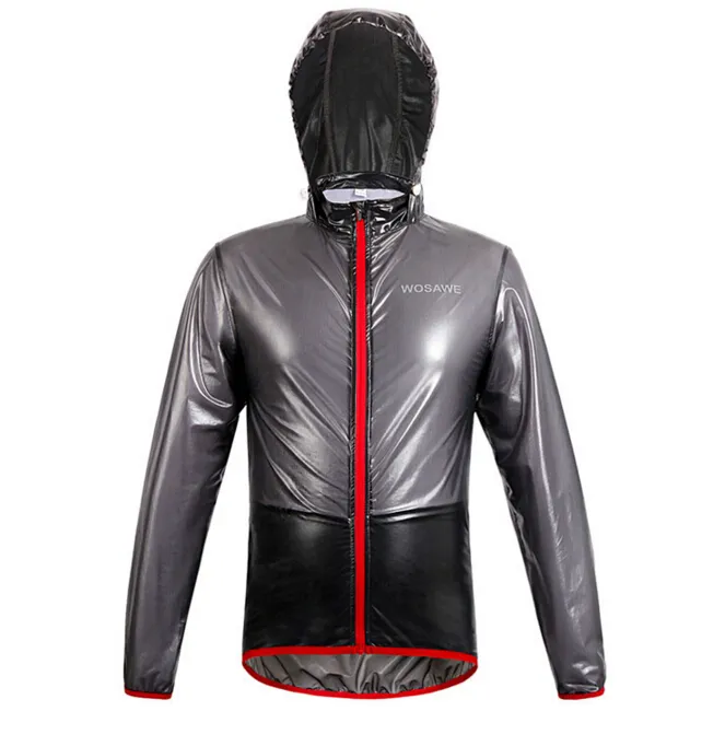 Tout nouveau haut hommes tenue de ville mince léger coupe-vent imperméable course randonnée vélo vélo cyclisme veste Jersey R224x