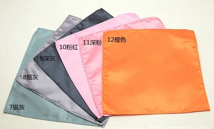 Moda Hankerchief Pocket Square Square Peçete Kerchief Mocket Erkekler Noserag Kokteyl Partisi Düğün Partisi Noel FedEx3156