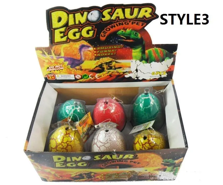 4 Размеры Динозавр Пасхальное яйцо Новизна Игры Разнообразие животных Яйца могут выводить животных Творческие игрушки