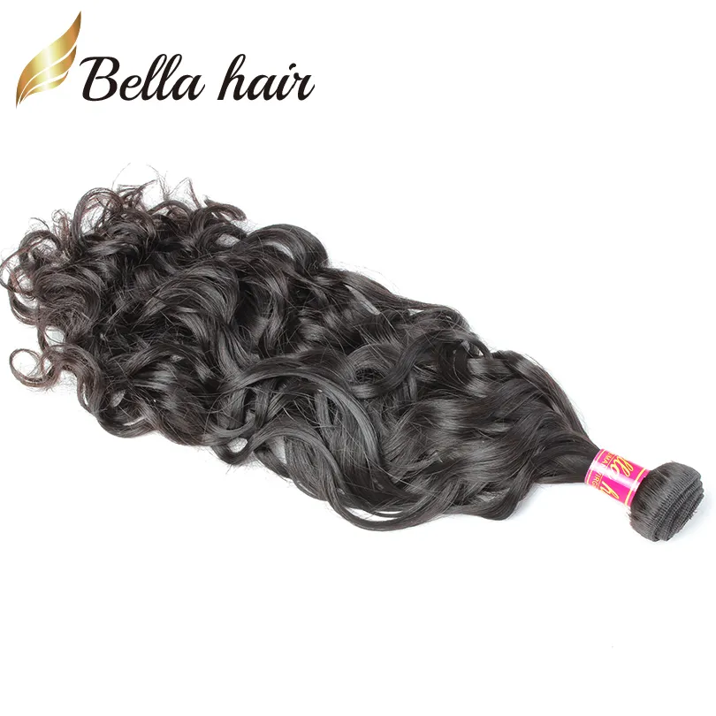 8-34inch Hair Bundles Brazilian Virgin Human Hair Weaves Extensions Natural Wave Wefts Quality Double Weft BellaHair