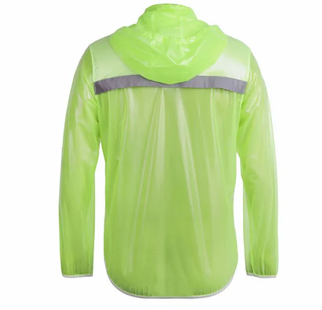 Tout nouveau haut hommes tenue de ville mince léger coupe-vent imperméable course randonnée vélo vélo cyclisme veste Jersey R224x