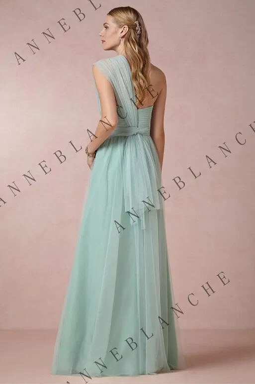 High Quality New A-line Floor-length Sweetheart Tulle Convertible Prom Dress 