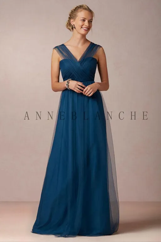 High Quality New A-line Floor-length Sweetheart Tulle Convertible Prom Dress 