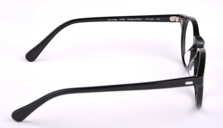 Oliver people – lunettes rondes transparentes pour femmes, marque de qualité supérieure, monture OV 5186 yeux gafas avec étui d'origine OV5186242d