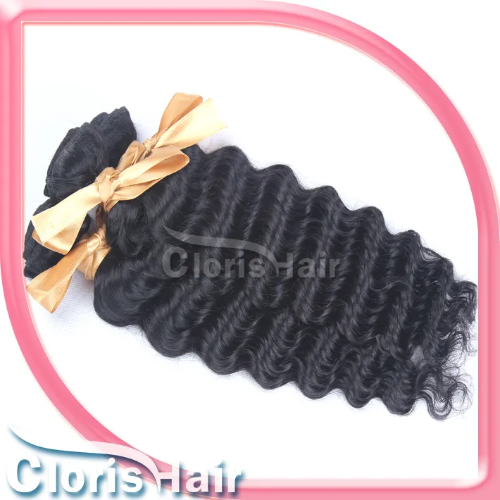 Super Hold Mix 2 Bundles Unprocessed Curly Brazilian Deep Wave Virgin Hair Weave 100% Human Hair Extensions Fast Delivery Dip Dye DIY