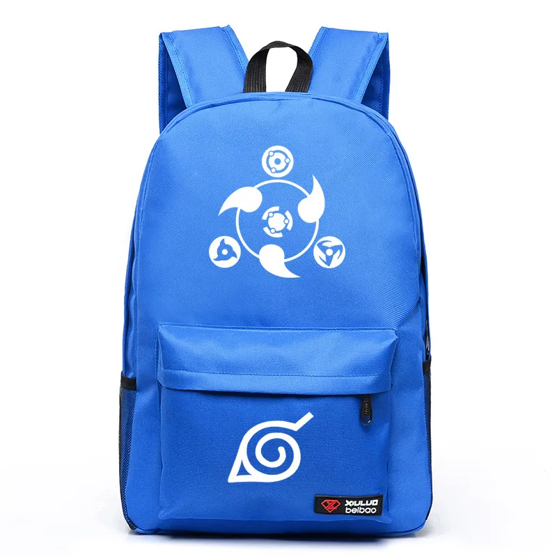 Nova mochila naruto menino menina hokage ninjia sacos de escola para adolescentes saco de esportes anime japonês mochilas330g