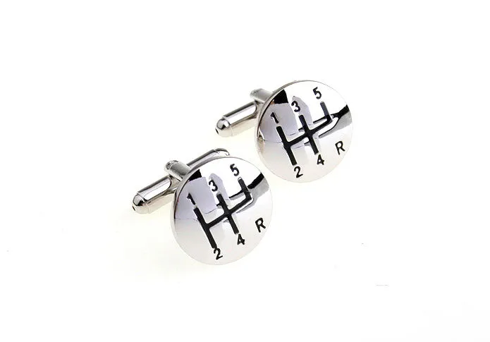 Stainless Steel Car Shift Gear Cufflinks for Men Gearbox Cufflinks French Cufflinks Wedding Cufflinks Fathers Day Gifts