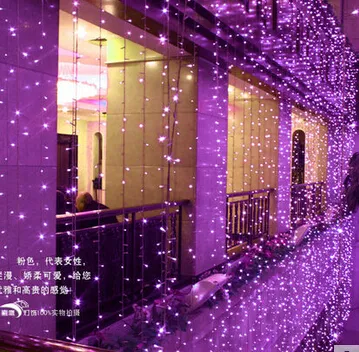 10M*5M 1600LED waterproof LED curtain lights on the outdoor patio bar decorated with fairy lights110v-220v AU US EU UK Plug