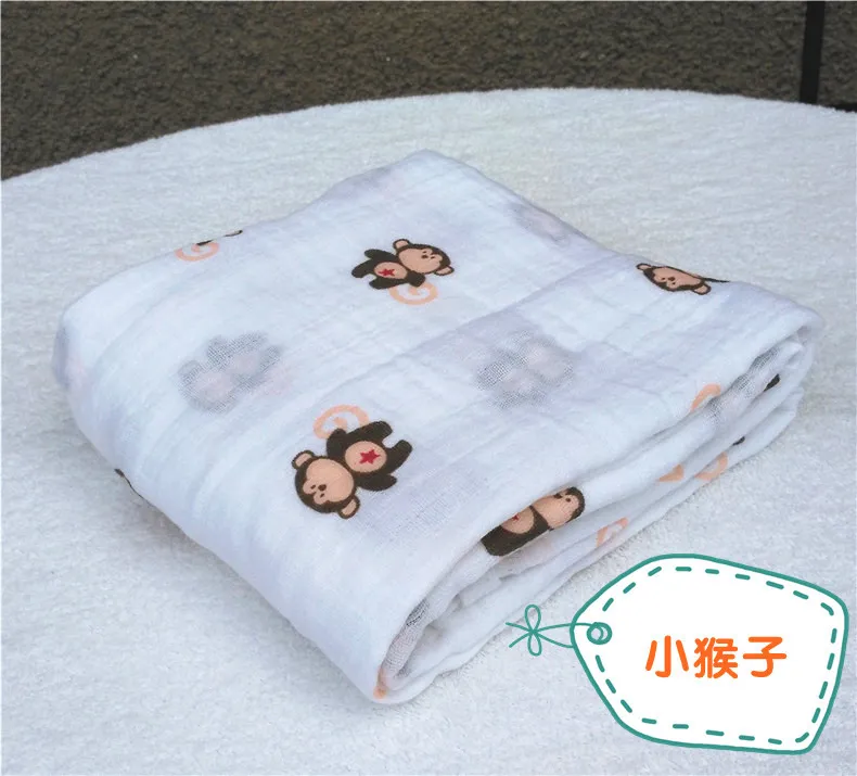 120 * 120 cm manta de muselina aden anais envoltura del bebé manta manta toweling bebé primavera verano bebé infantil manta envío gratis fedex