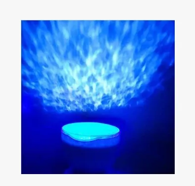 Daren Waves Night Light Projector Lampe Blau Licht neu 327i