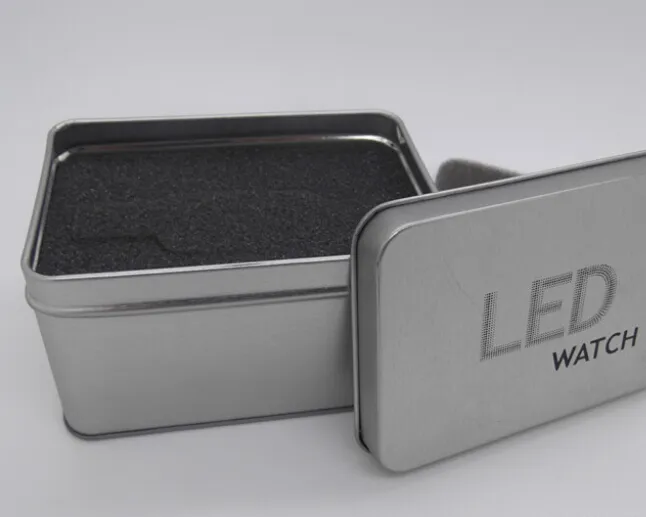 eleganti scatole di orologi in alluminio custodie in metallo orologi da uomo