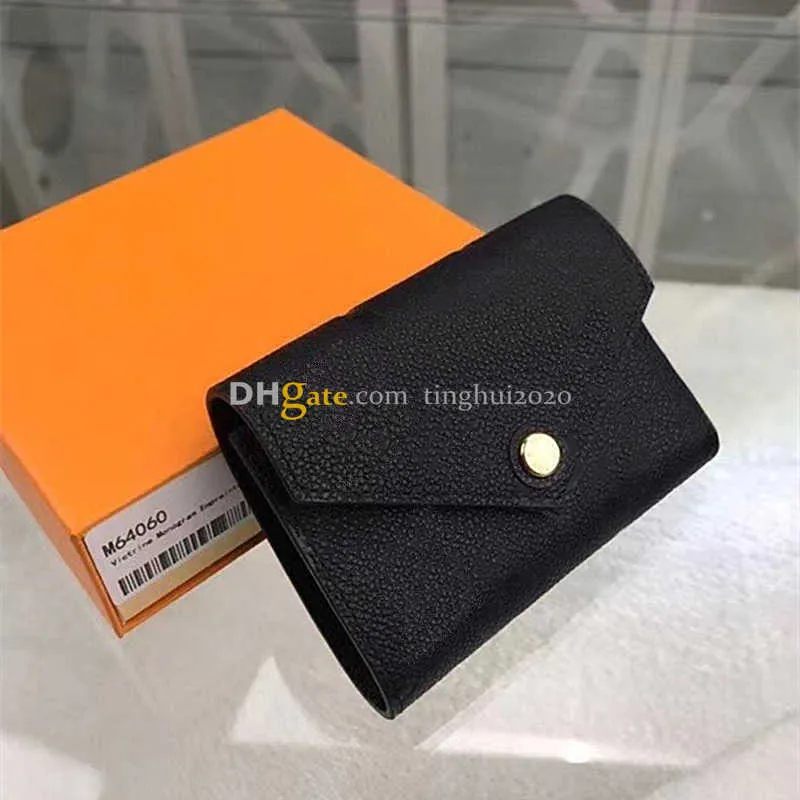 New Designer Women Fashion/Casual ZOE Coin Purse M62935 High Quality Embossed Leather Buckle Wallet Box Packaging Inventory