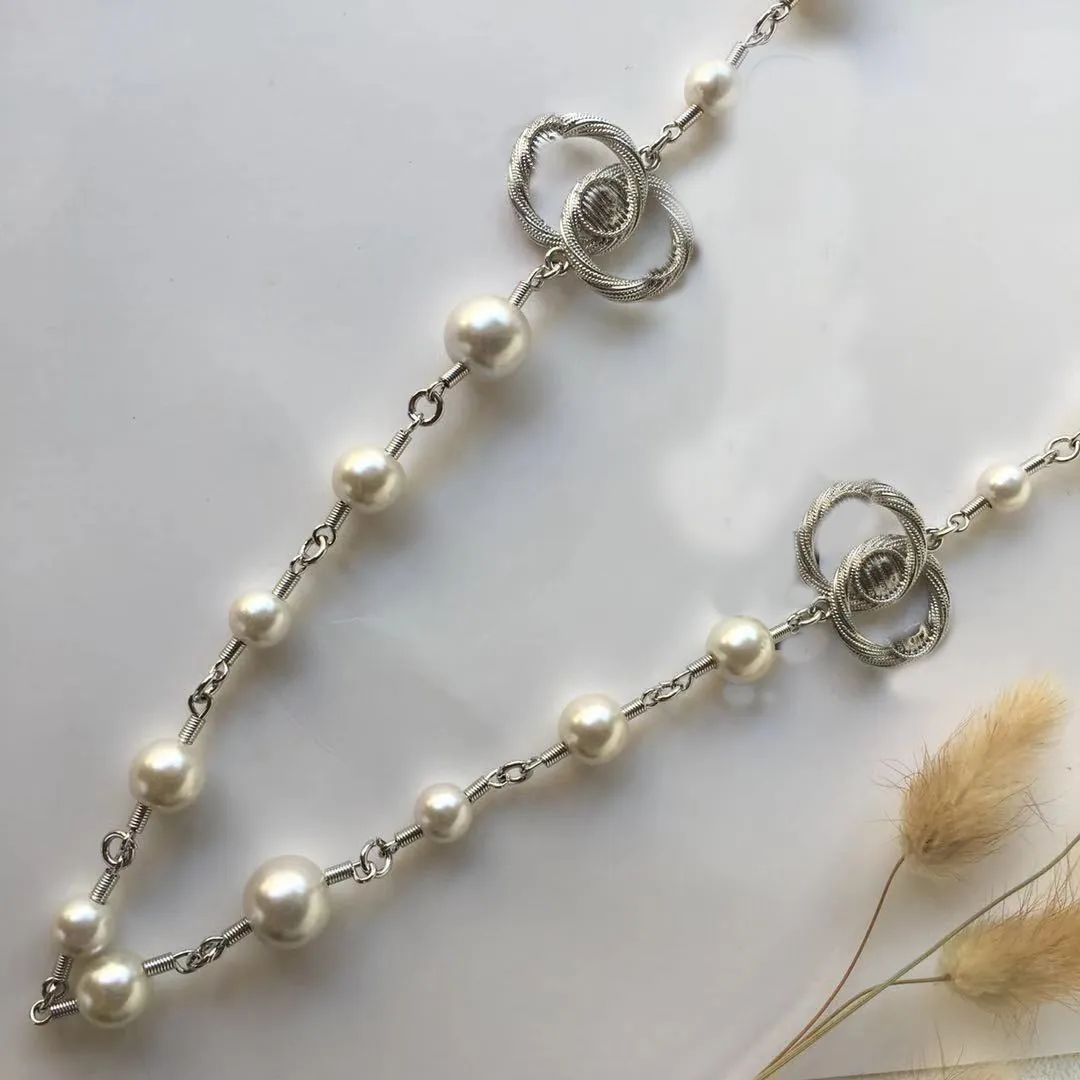 Collier court en perles, chaîne orbitale, chaînes de clavicule, bijoux pour femmes, cadeau 227Q