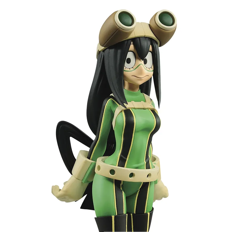 Original Asui Tsuyu FROPPY Toy Action Figurine Boku no Hero Academia Collection Anime Figure AGE of Heroes 16294 Modèle Statue X0526