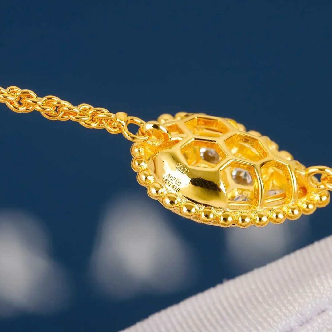 Nieuw merk Pure 925 Sterling zilveren sieraden voor vrouwen Water Drop Bracelet Praty bruiloft sieraden schattige gouden kleur diamant mainly4597290