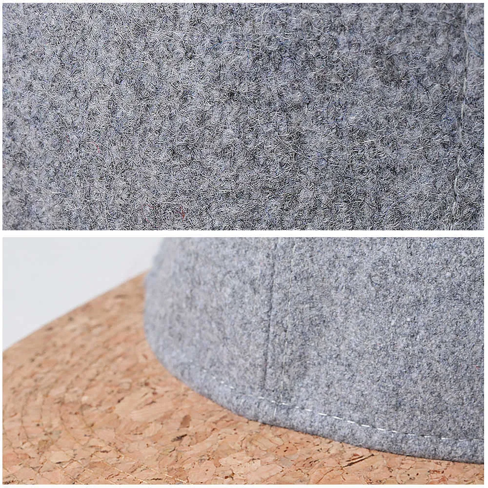 Бренды NUZADA, осенняя пробковая модная простая мужская и женская шапка, шляпы, бейсболка, простые классические кепки, зимняя теплая шапка Q0703234a