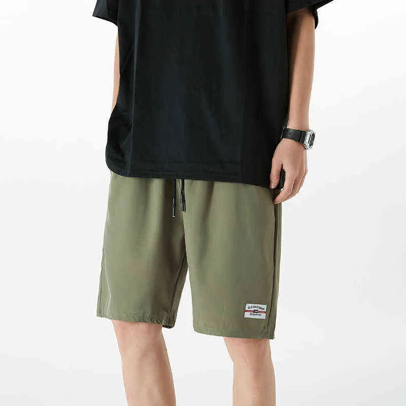 Бриджи мужские повседневные шорты мужчины летняя пляжная одежда быстрая сухая доска шорты дома Бермудские брюки мужские спортивные шорты для мужчин G220223