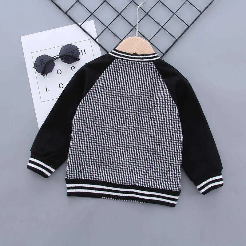 Spring Autumn Baby Outwear Boys Coat Children Girls Clothes Kids Ball Infant Sweatershirt Toddler Jacket SUIT 0-5 Years 211011