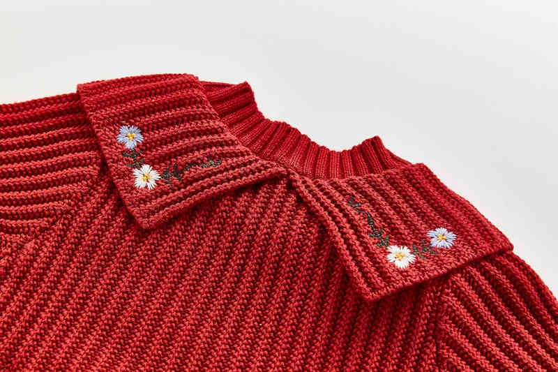 2022 automne hiver bébé filles tricoté robe pull princesse élégant enfant en bas âge enfants chaud Costume infantile enfants vêtements de noël G1215