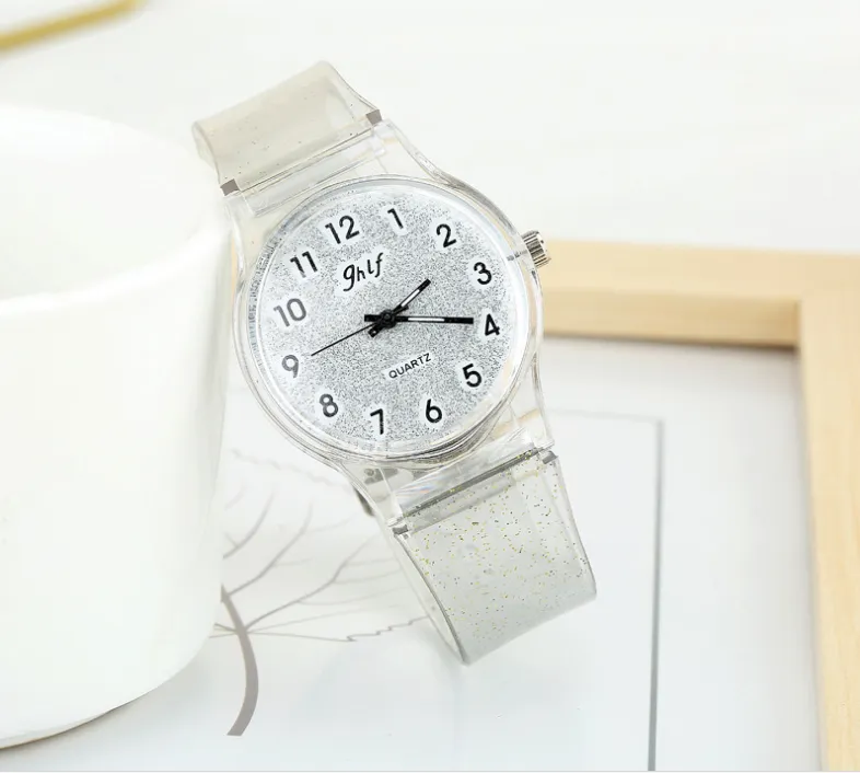 JHlF marca coreana moda semplice promozione orologi da donna al quarzo personalità casual studente donna azzurro ragazze orologio Wholesal303g