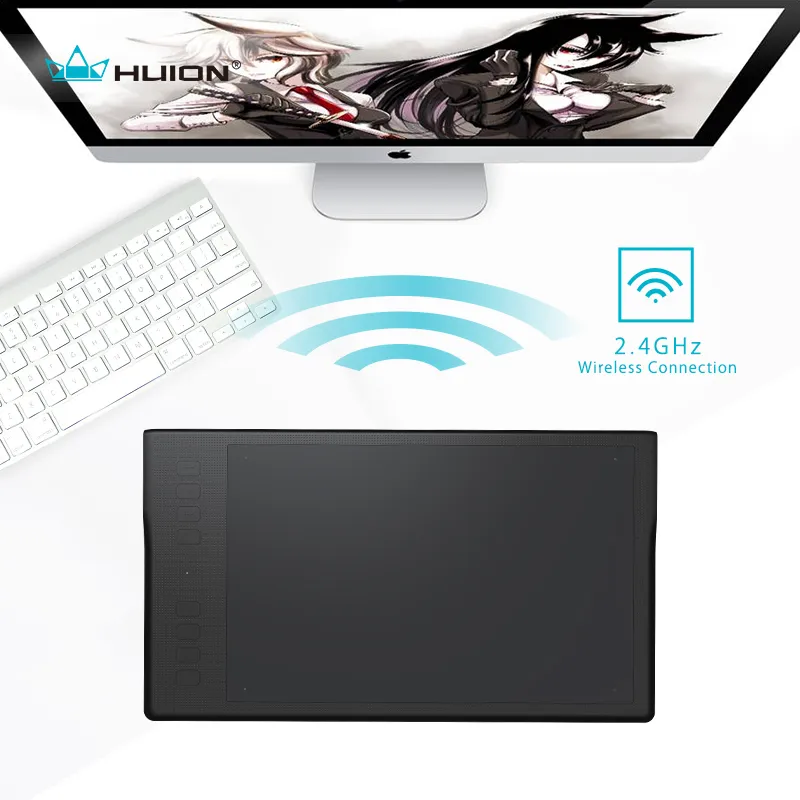 Nieuwe Huion Inspiroy Q11K Wireless Grafische Tekening Digitale Pen Tablet
