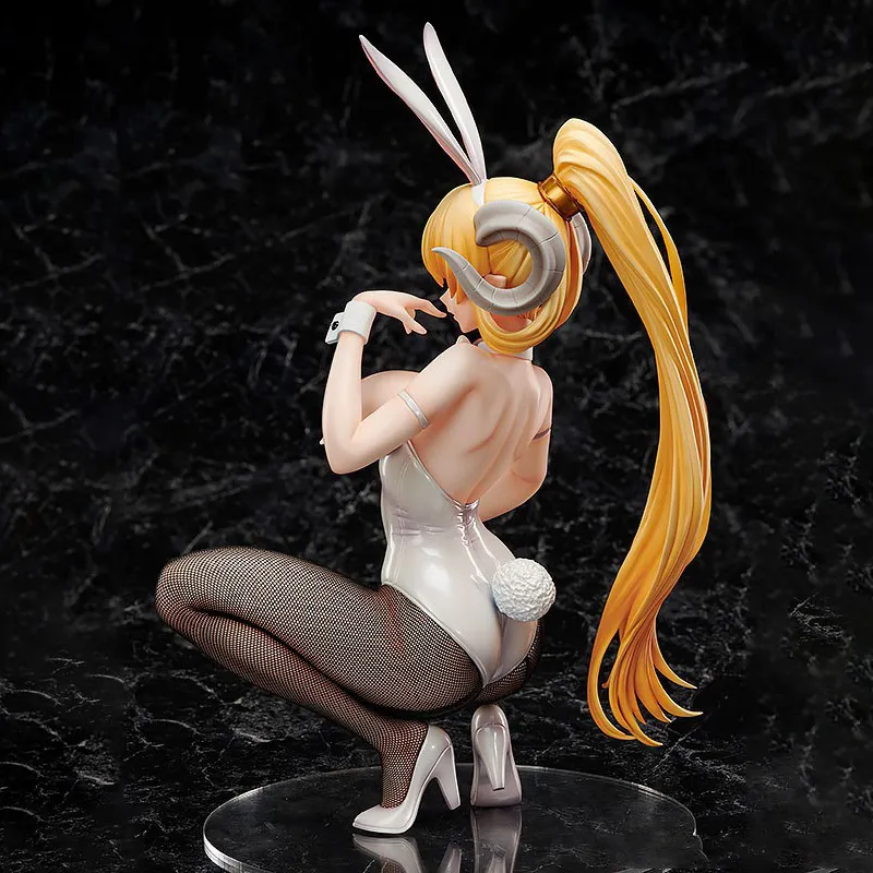 Anime ing os sete pecados capitais Lúcifer Bunny 32cm PVC Ação Figura Toy Toy sexy Girl Figura Toys Collection Doll Presente X0507798199